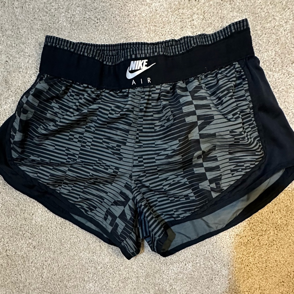 Nike Dri-FIT Running Shorts - Black/Grey Print